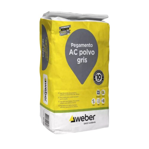 Adhesivo AC Polvo Gris 24,5KG